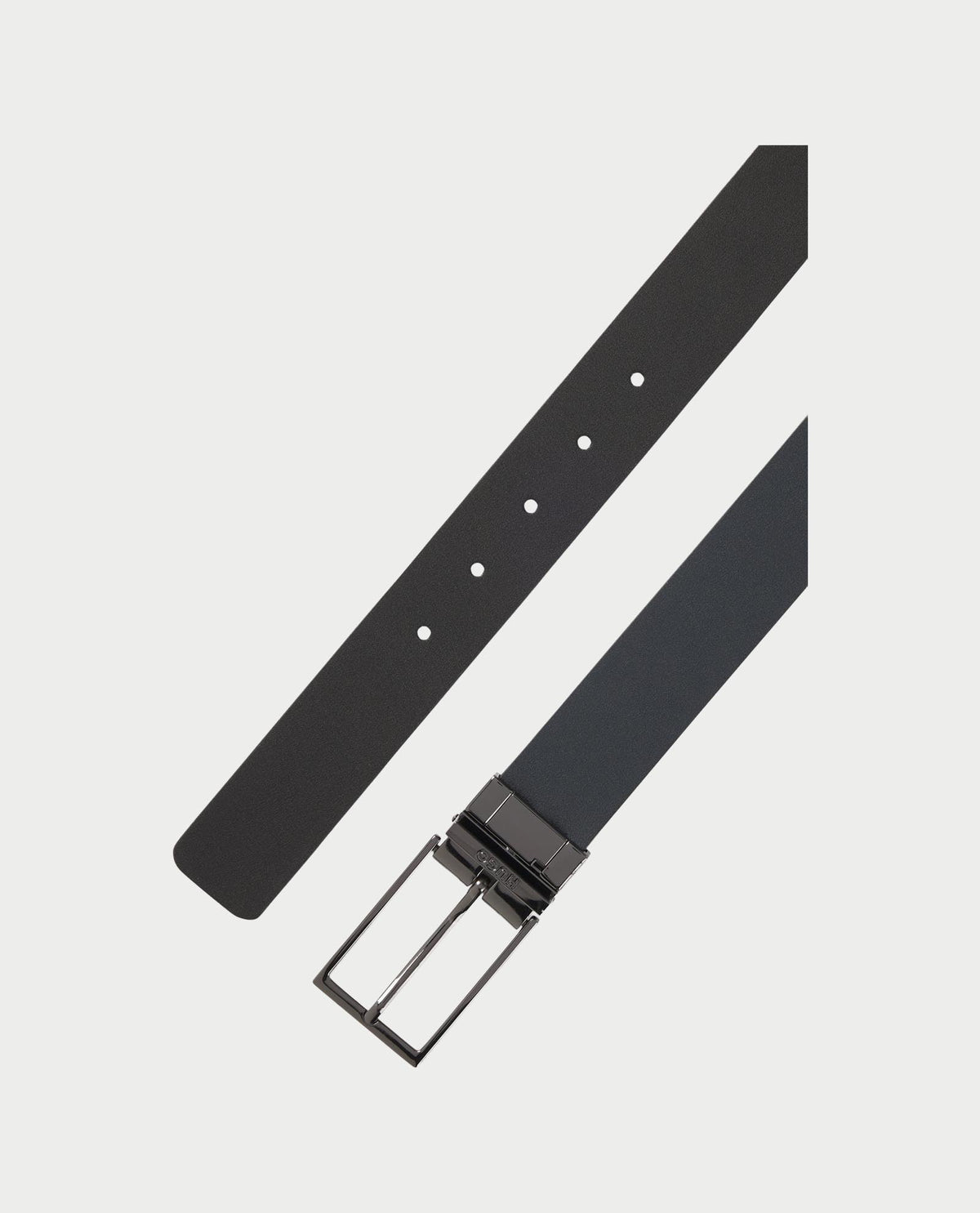 Cintura in pelle Gruffy uomo Hugo reversibile in pelle 