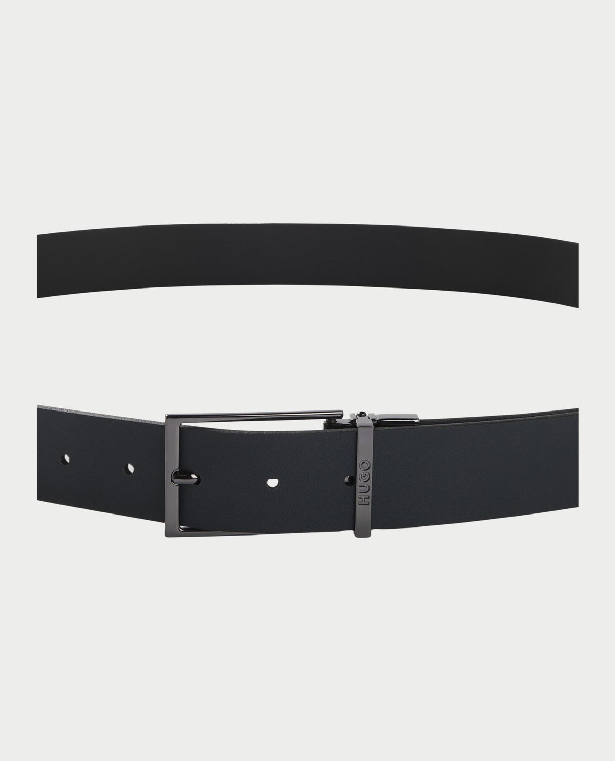 Cintura in pelle Gruffy uomo Hugo reversibile in pelle 