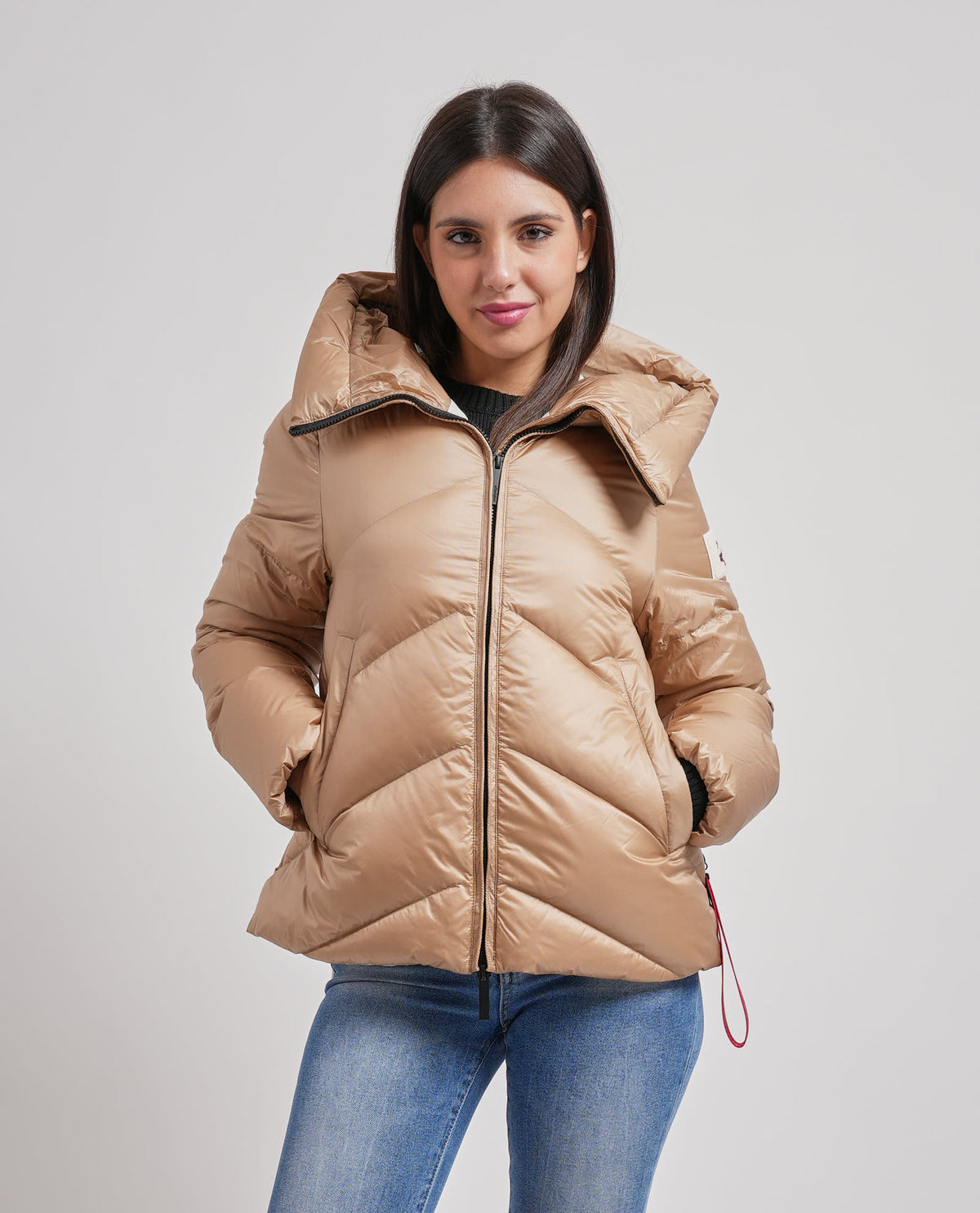 Piumino donna Helsinki Afterlabel effetto opaco 