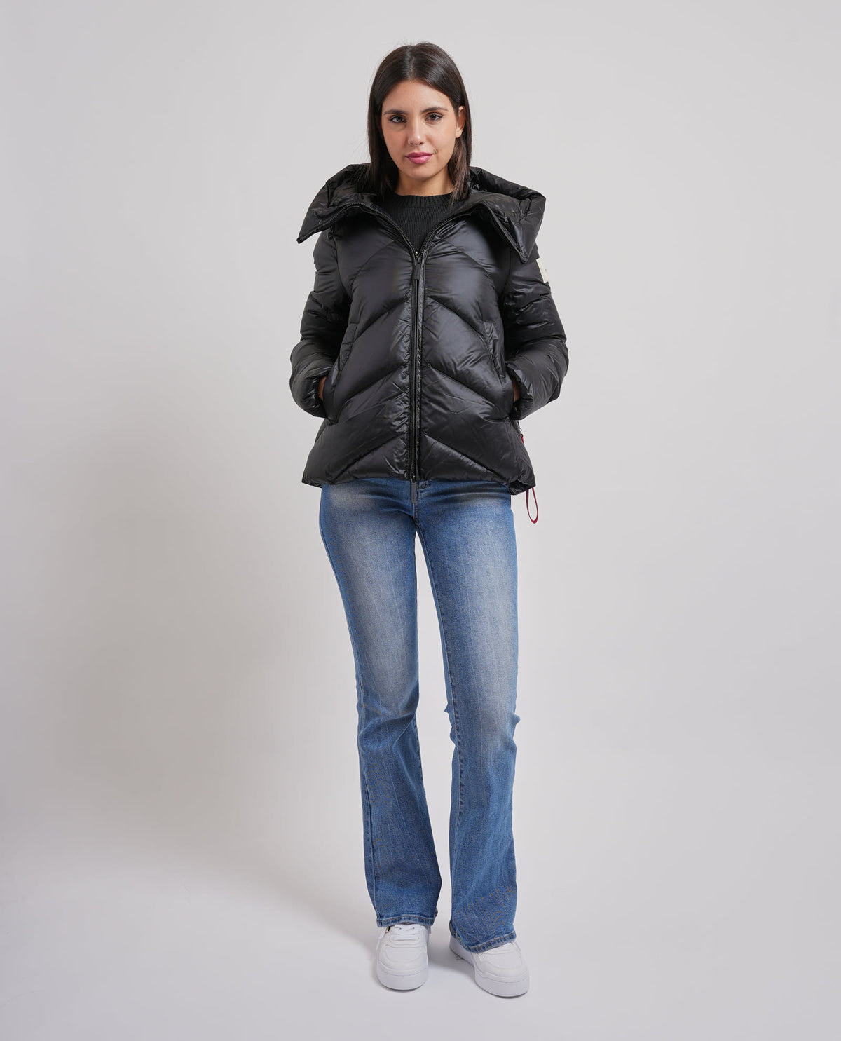Piumino donna Helsinki Afterlabel effetto opaco 