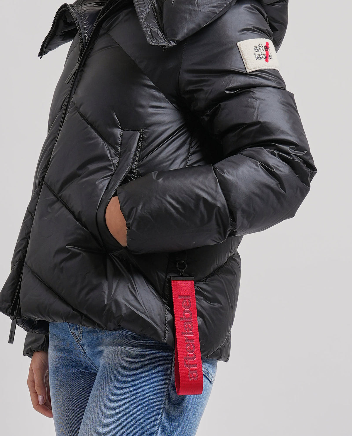 Piumino donna Helsinki Afterlabel effetto opaco 
