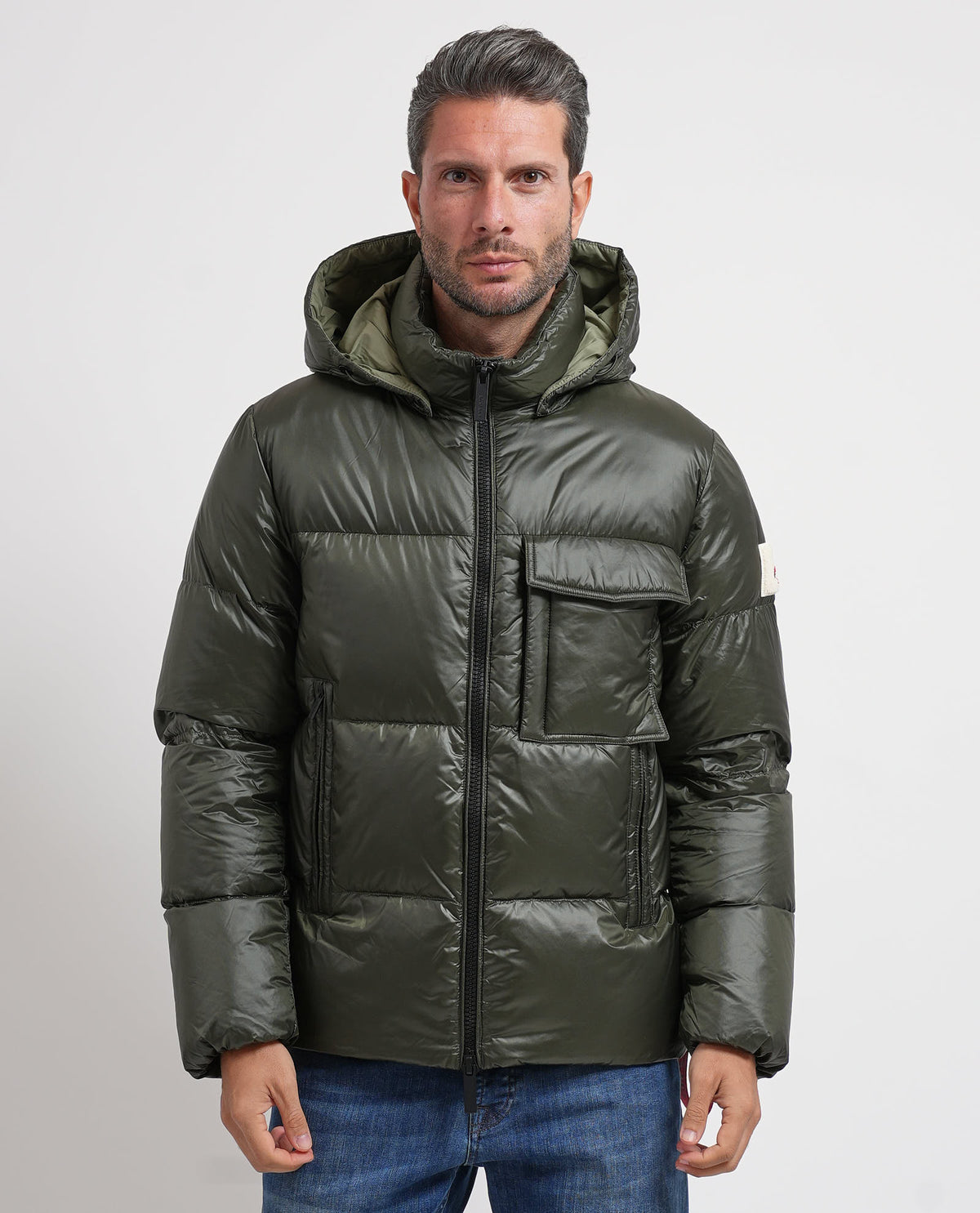 Piumino uomo Katalla After Label con tascone 