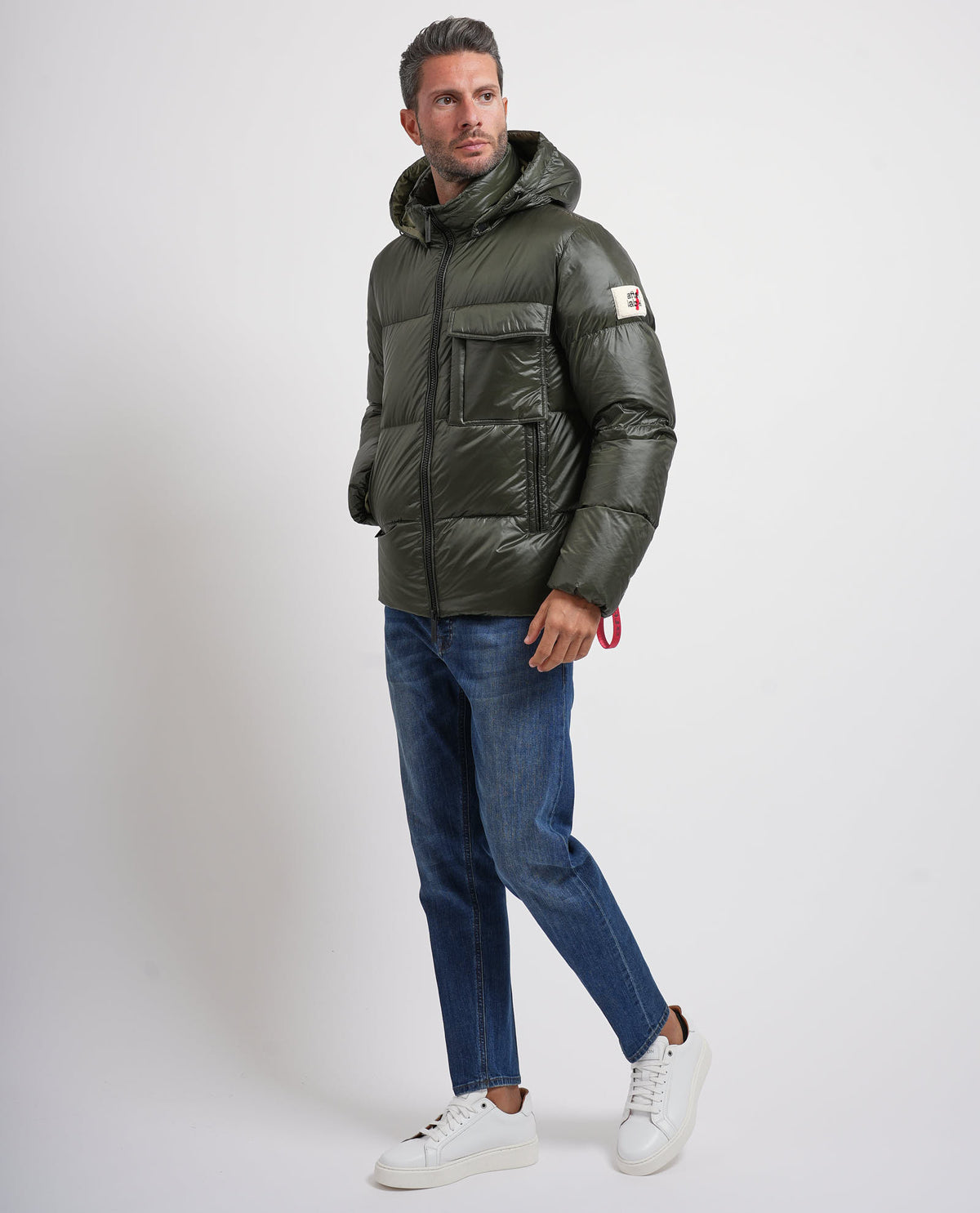 Piumino uomo Katalla After Label con tascone 