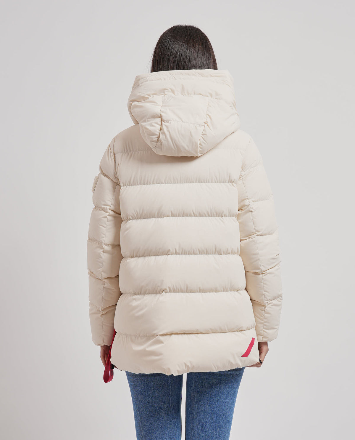 Giubbotto donna After Label con cappuccio 