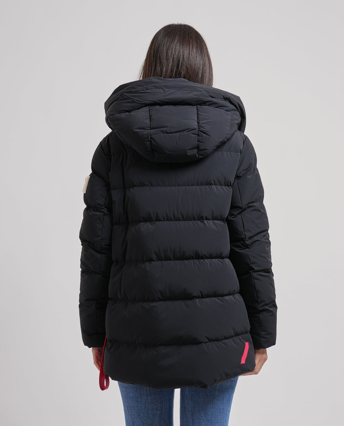 Giubbotto donna After Label con cappuccio 