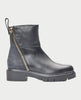 Albano low-top combat boots with zip