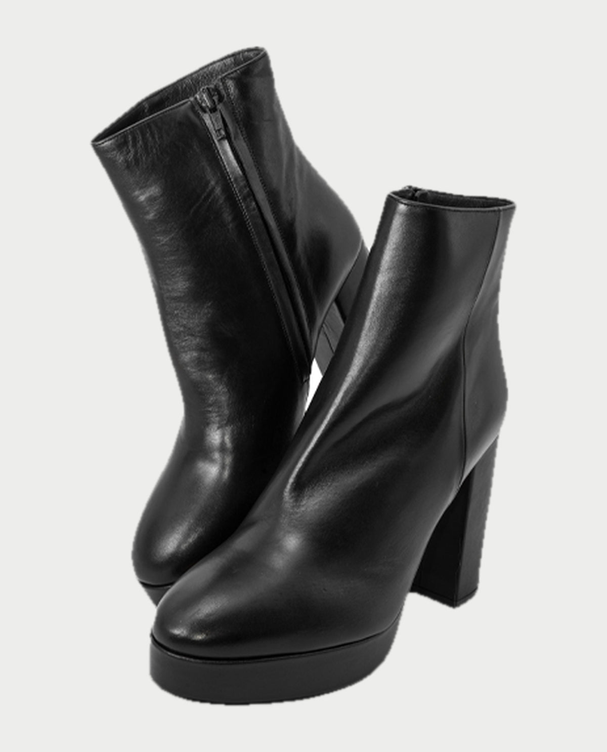 Stivali tronchetto Albano con zip laterale 