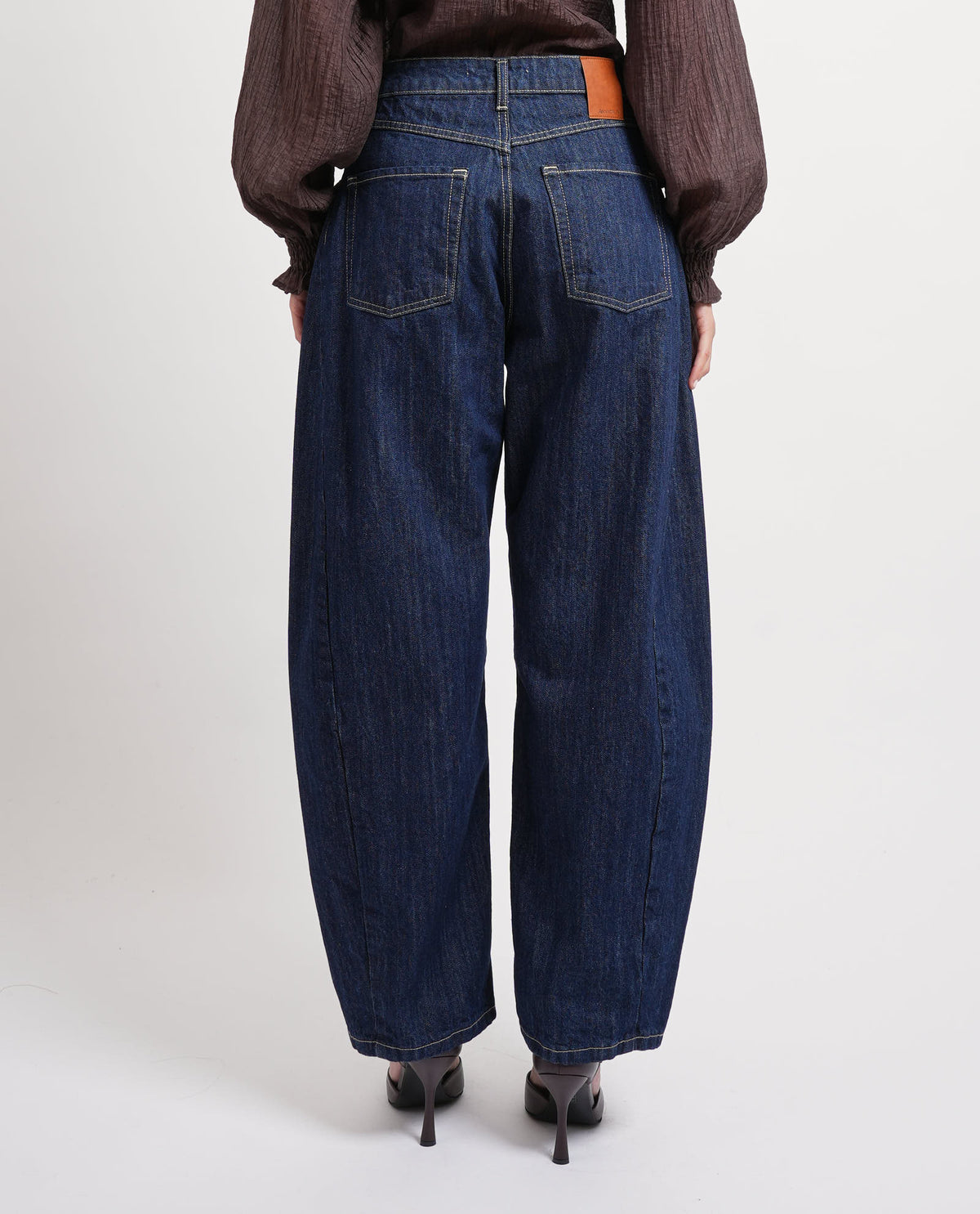 Jeans a gamba ampia Annarita N 