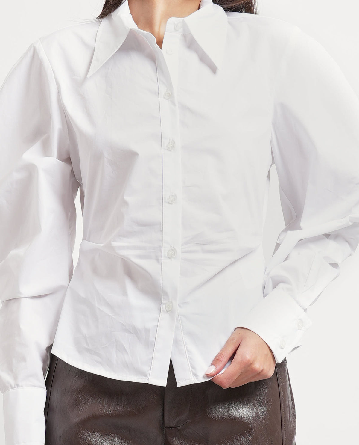 Pantaloni donna in ecopelle Annarita N 