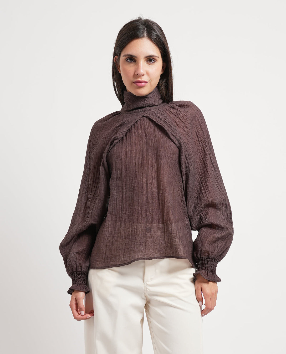 Maglione girocollo donna Annarita N 