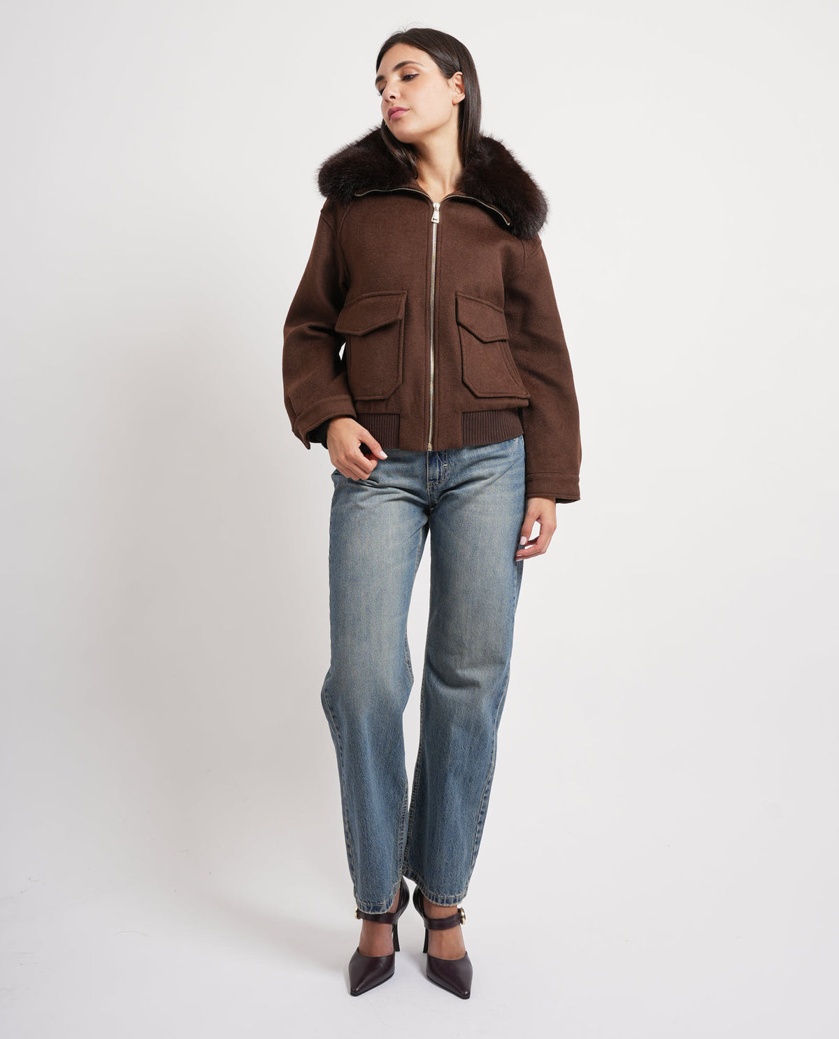 Giubbotto donna Annarita N fullzip 