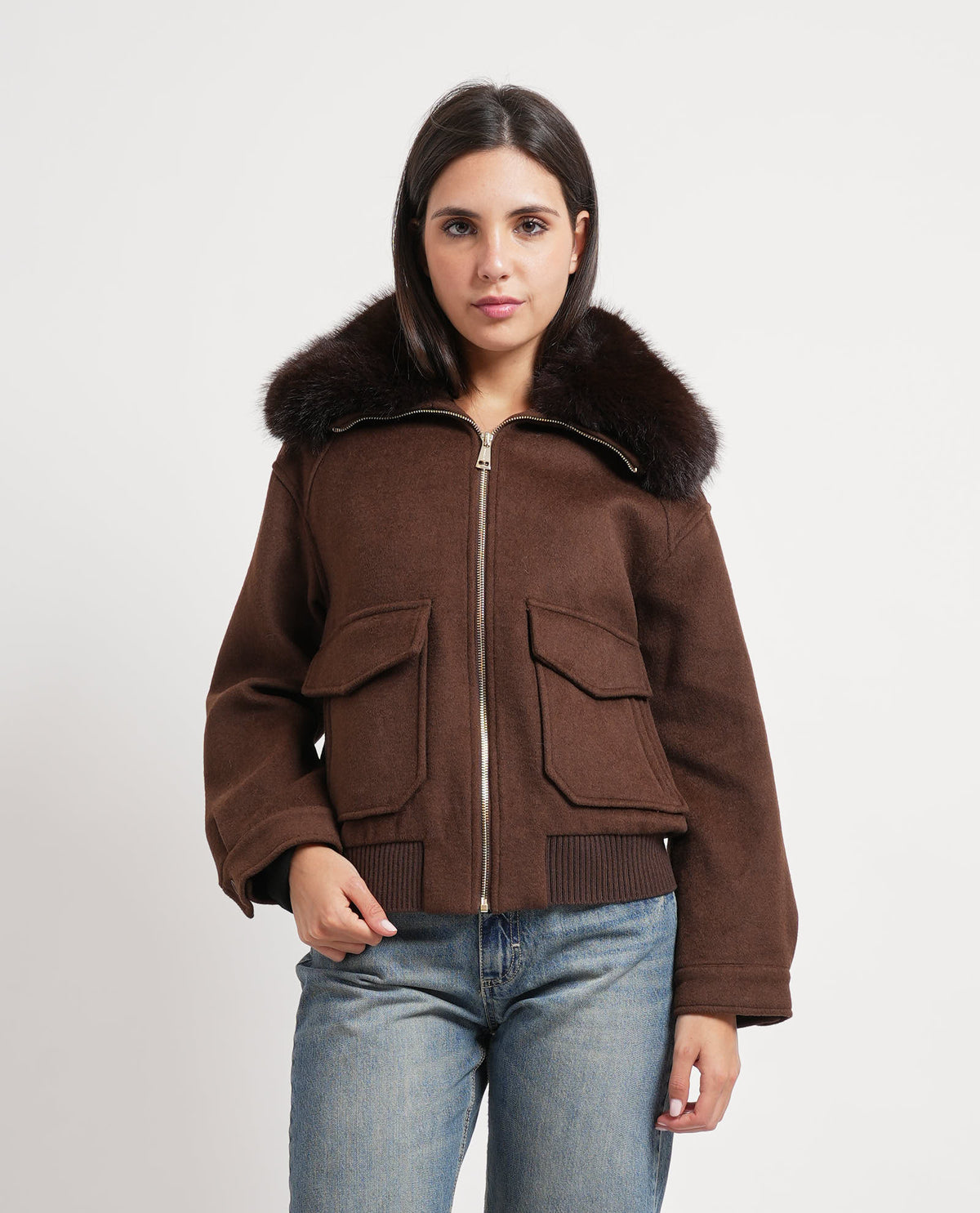 Giubbotto donna Annarita N fullzip 
