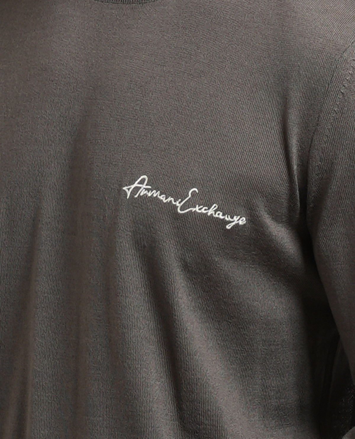 Maglione uomo Armani Exchange con logo ricamato 