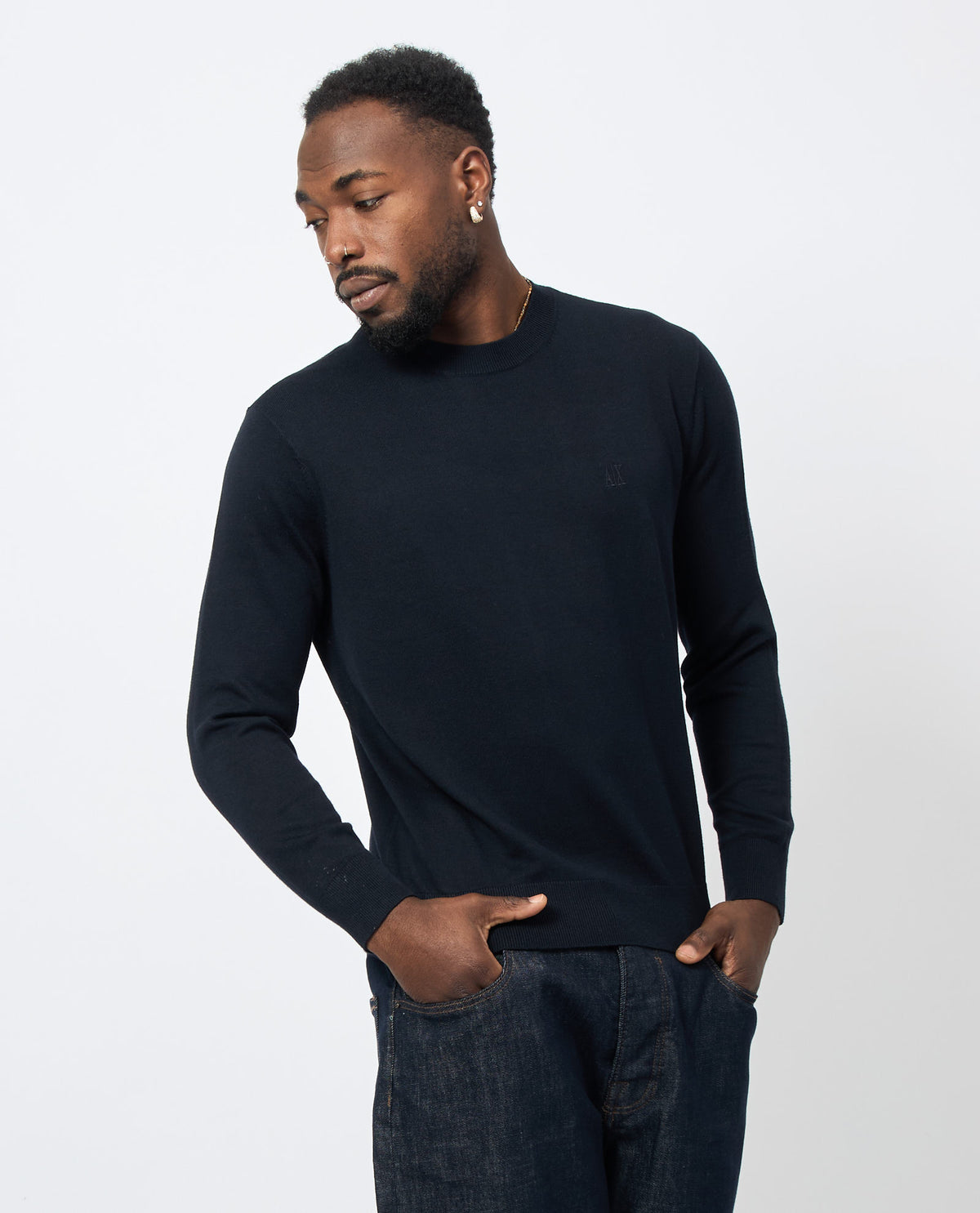 Maglia uomo Armani Exchange misto seta 