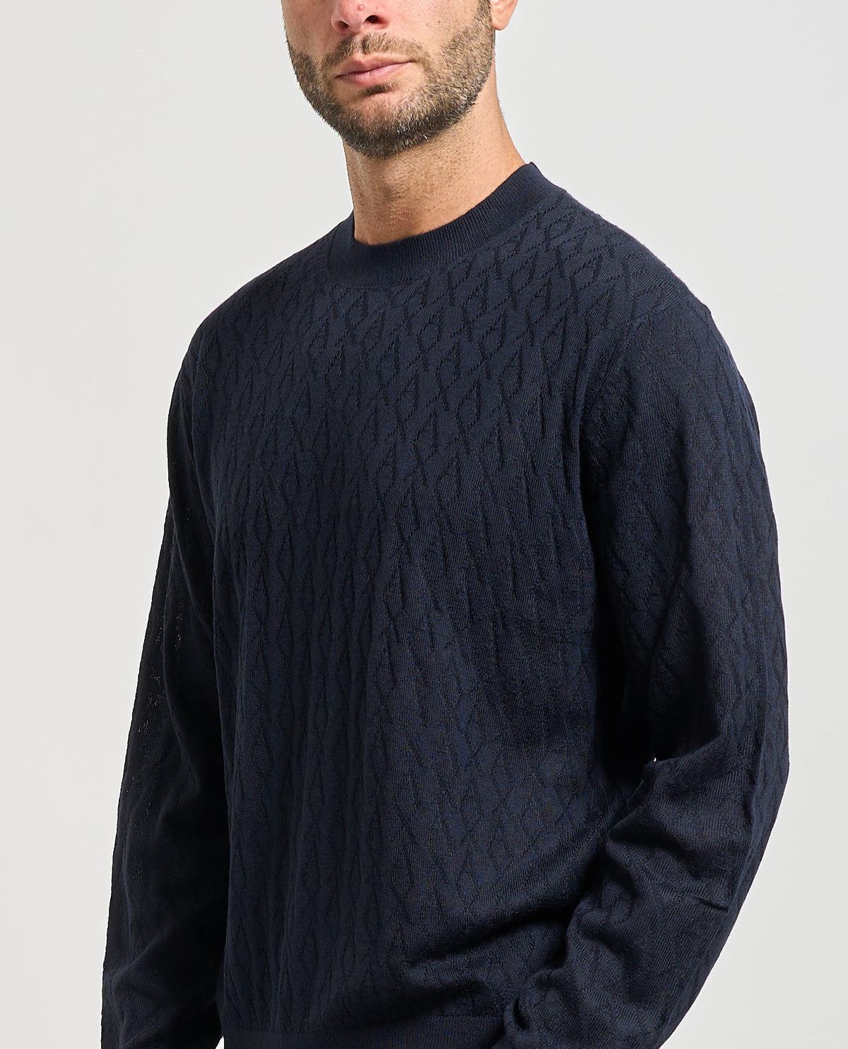 Maglione uomo Armani Exchange lavorazione a onde 