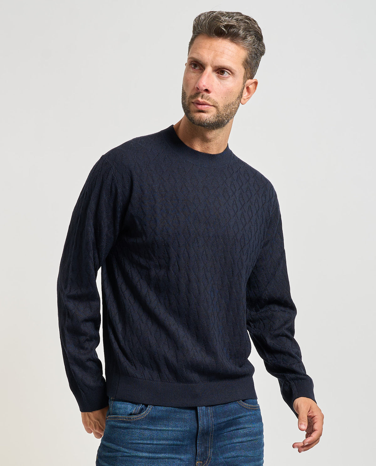 Maglione uomo Armani Exchange lavorazione a onde 