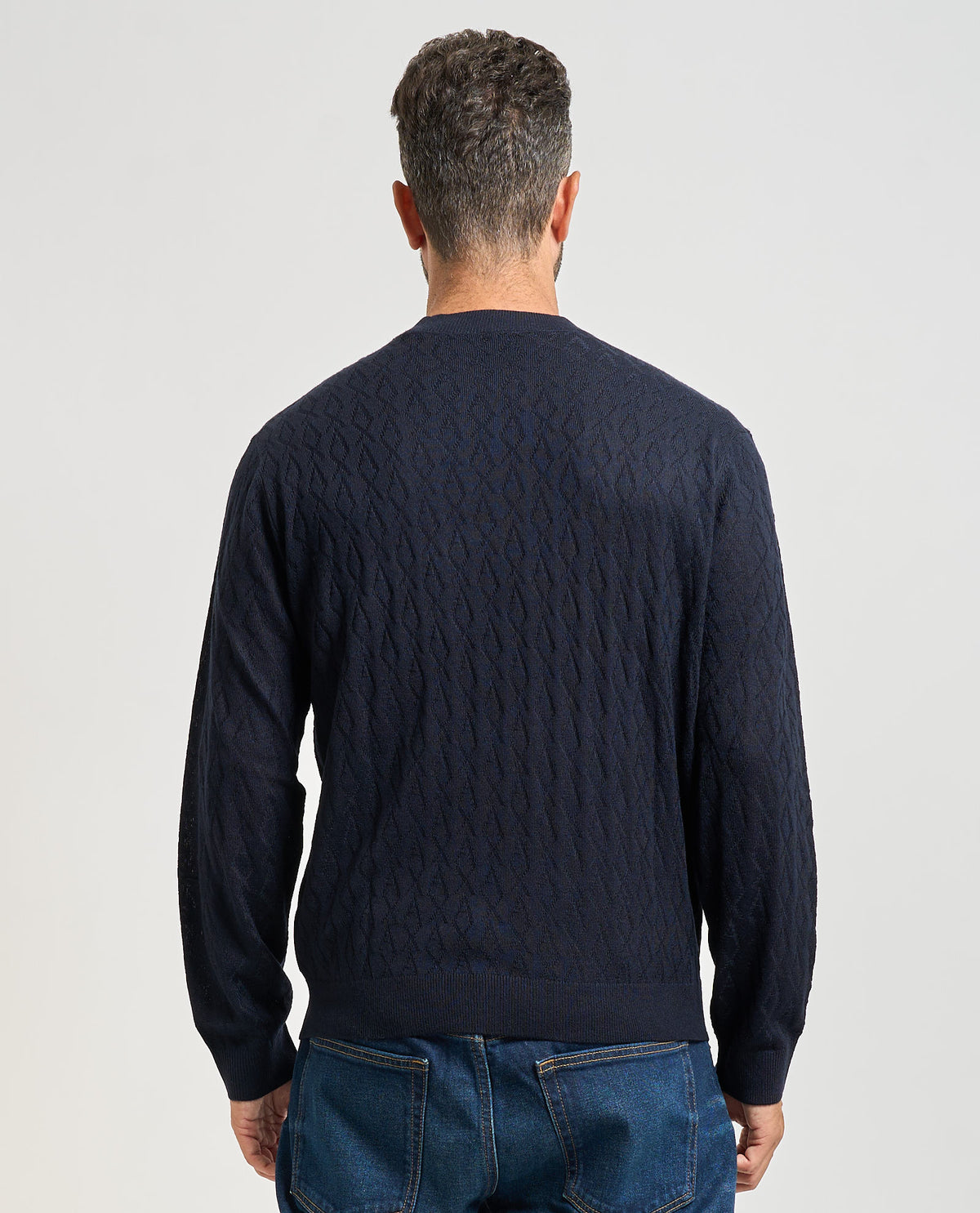 Maglione uomo Armani Exchange lavorazione a onde 