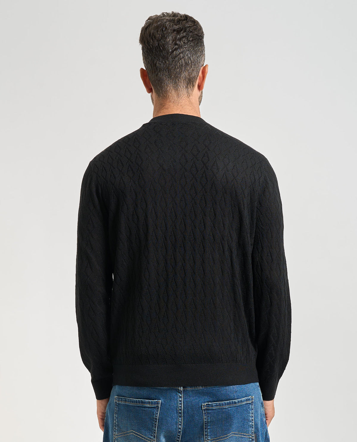 Maglione uomo Armani Exchange lavorazione a onde 