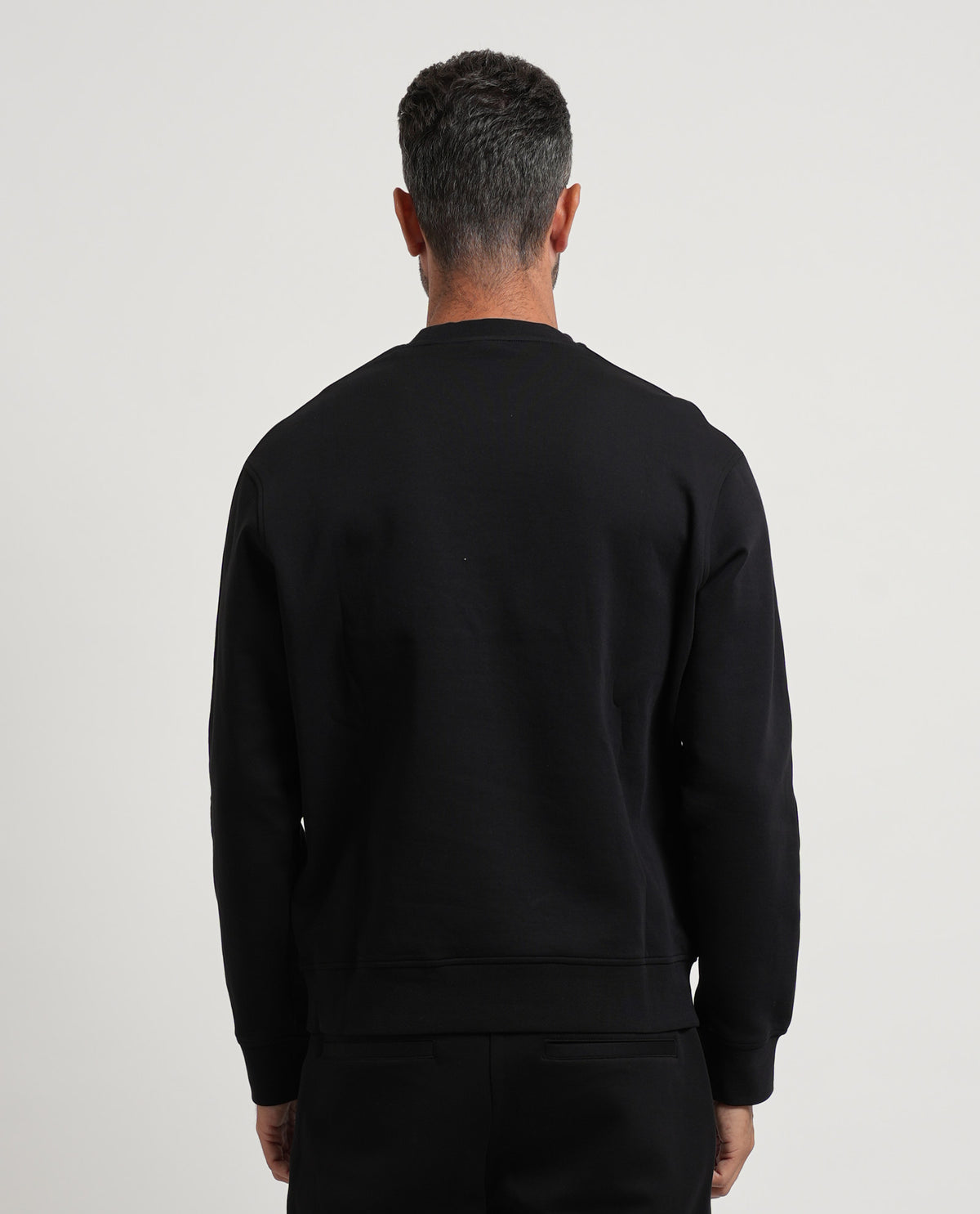 Felpa girocollo Armani Exchange in misto cotone 