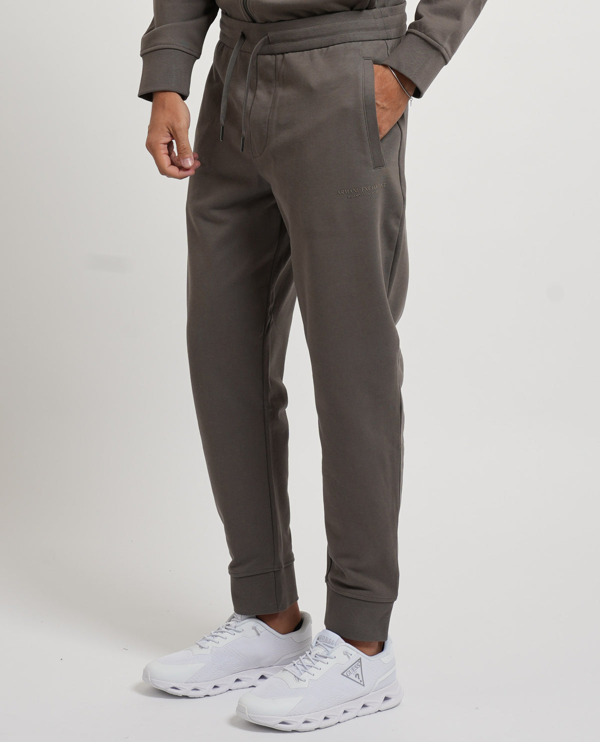 Pantaloni jogger uomo Armani Exchange con logo 