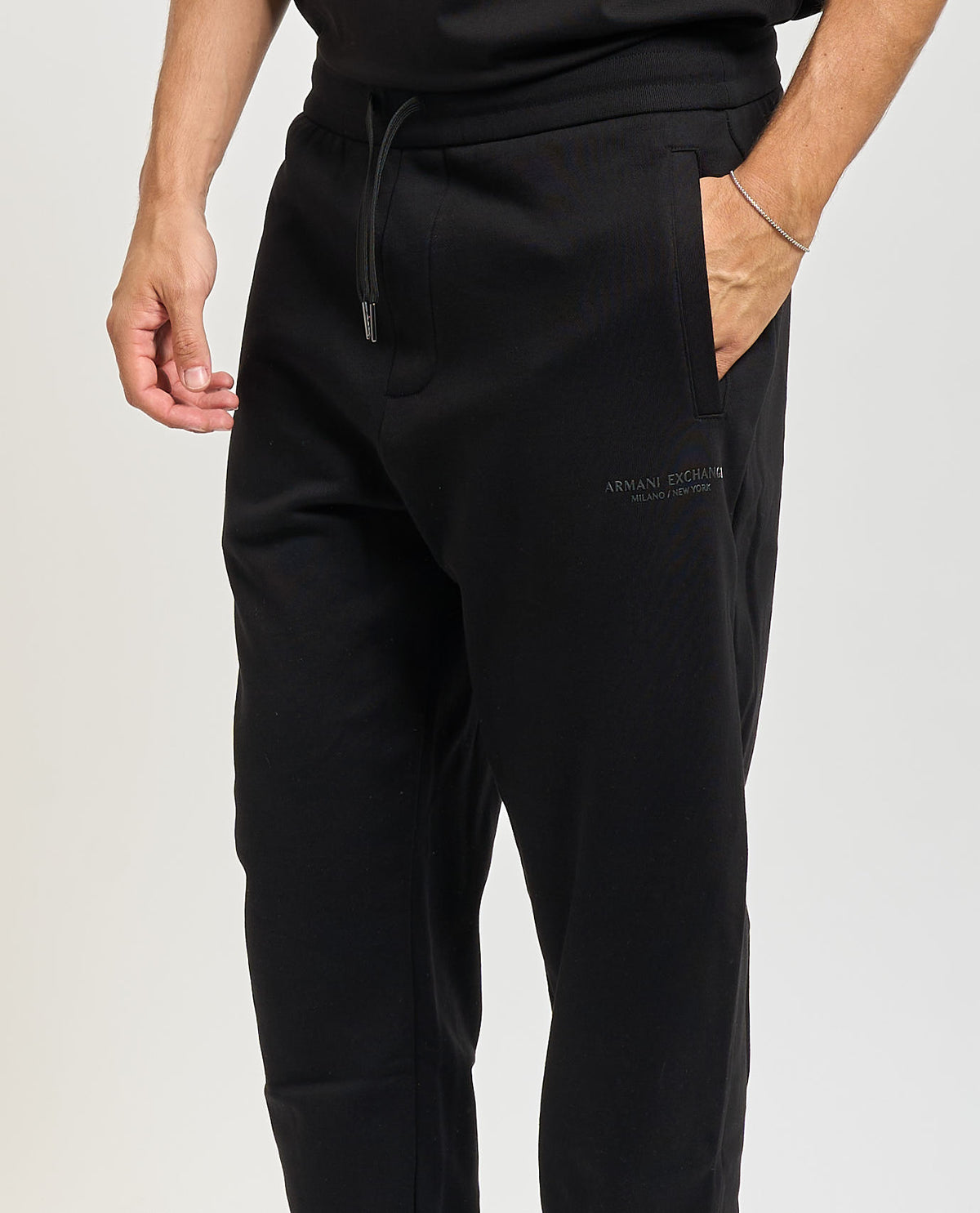 Pantaloni jogger uomo Armani Exchange con logo 