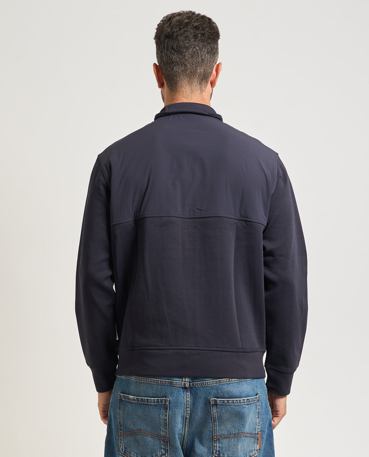 Felpa fullzip bilaterale Armani Exchange uomo 