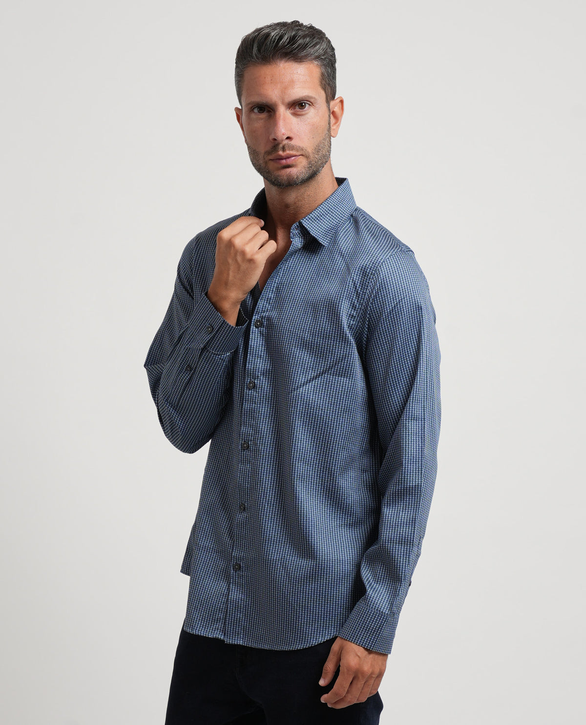 Camicia uomo Armani Exchange con lettering 