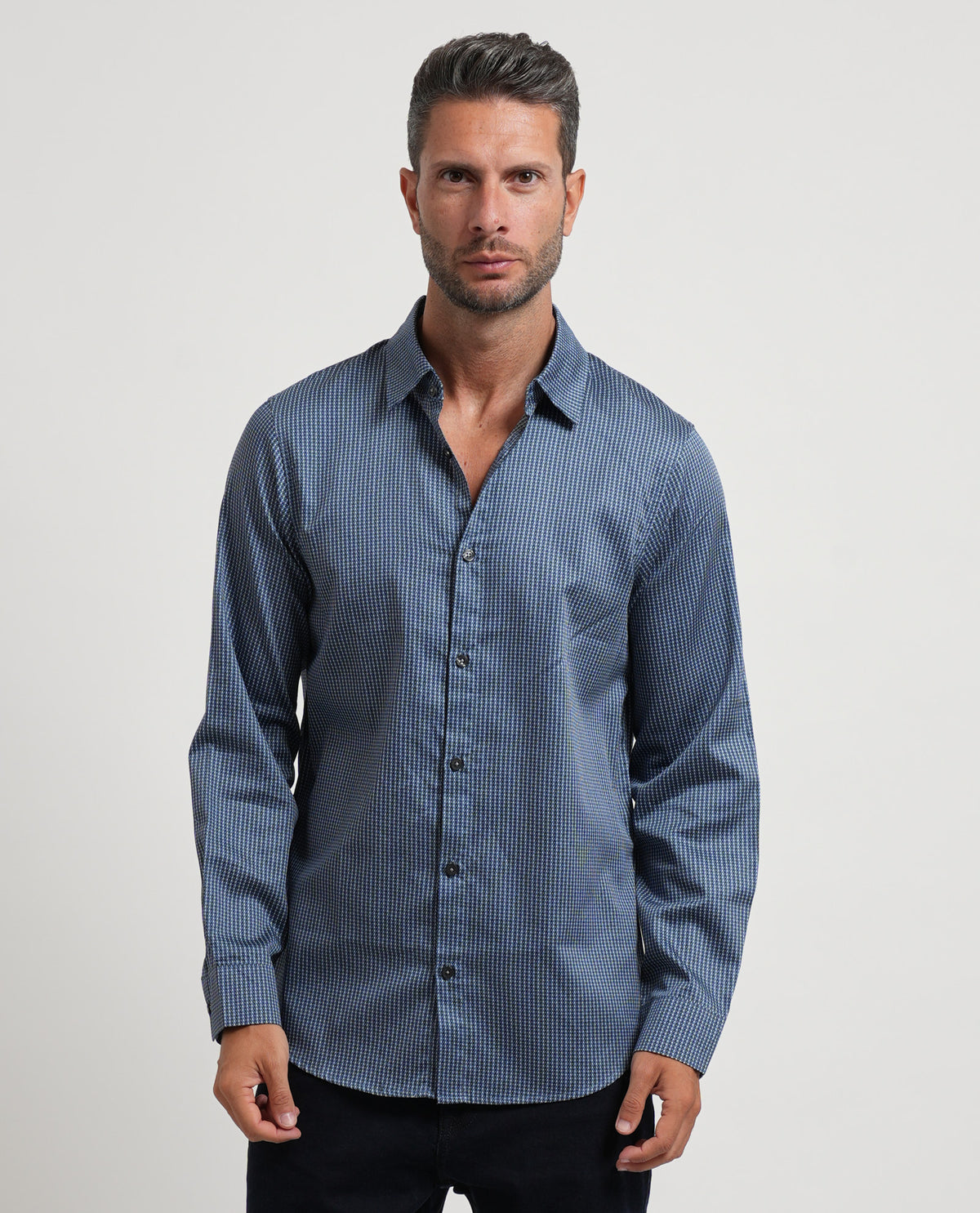 Camicia uomo Armani Exchange con lettering 