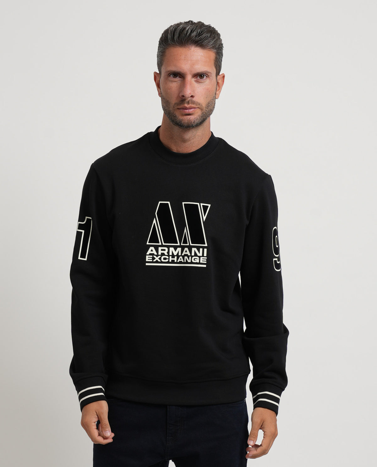 Felpa uomo Armani Exchange regular fit 