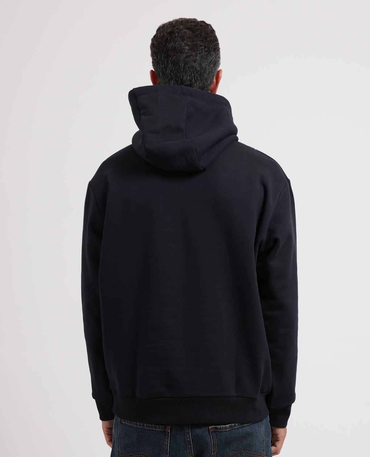 Felpa uomo AX con cappuccio e logo 