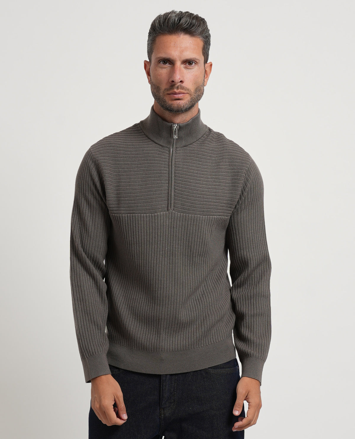 Pullover uomo AX in misto lana vergine 