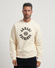 Felpa girocollo Armani Exchange con logo e bordi a costine