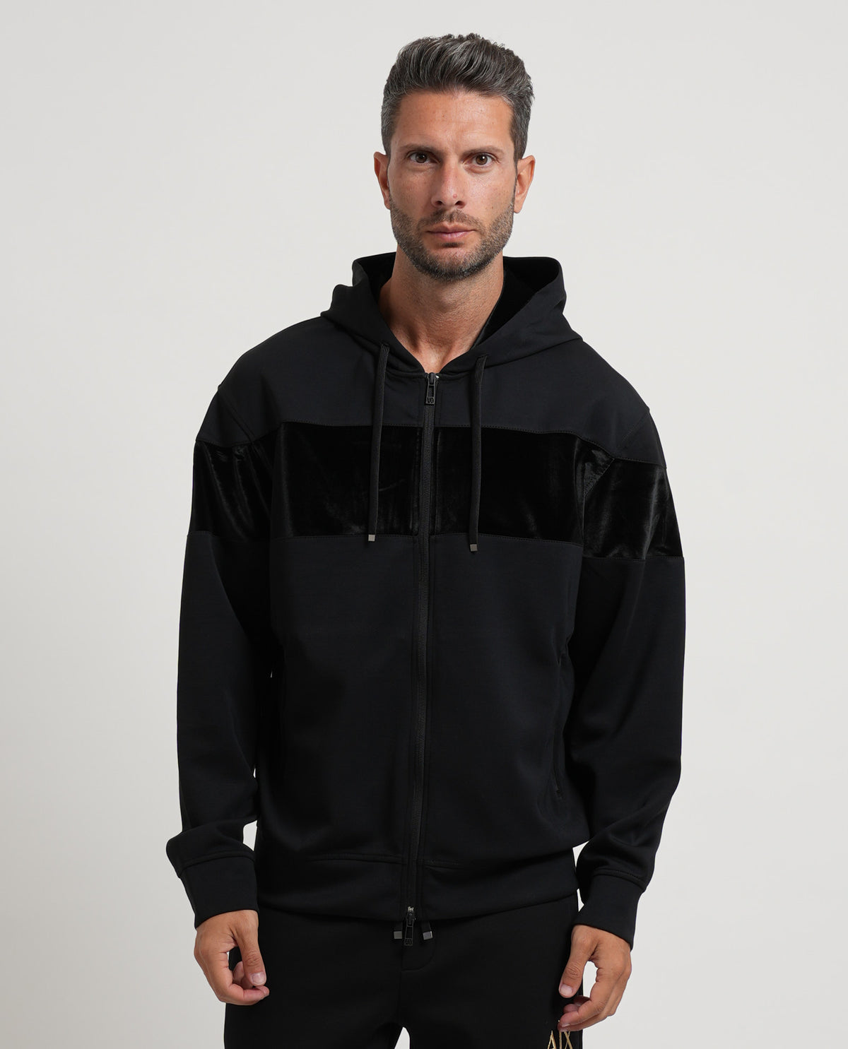 Felpa uomo Armani Exchange in modal stretch 