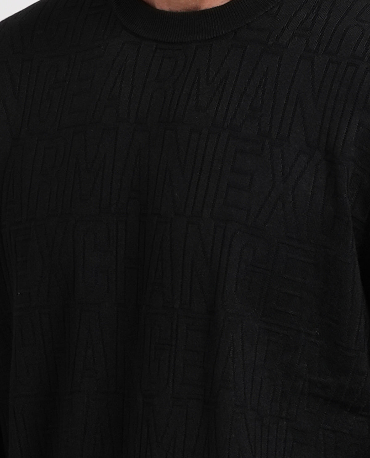 Pullover uomo Armani Exchange in misto viscosa 