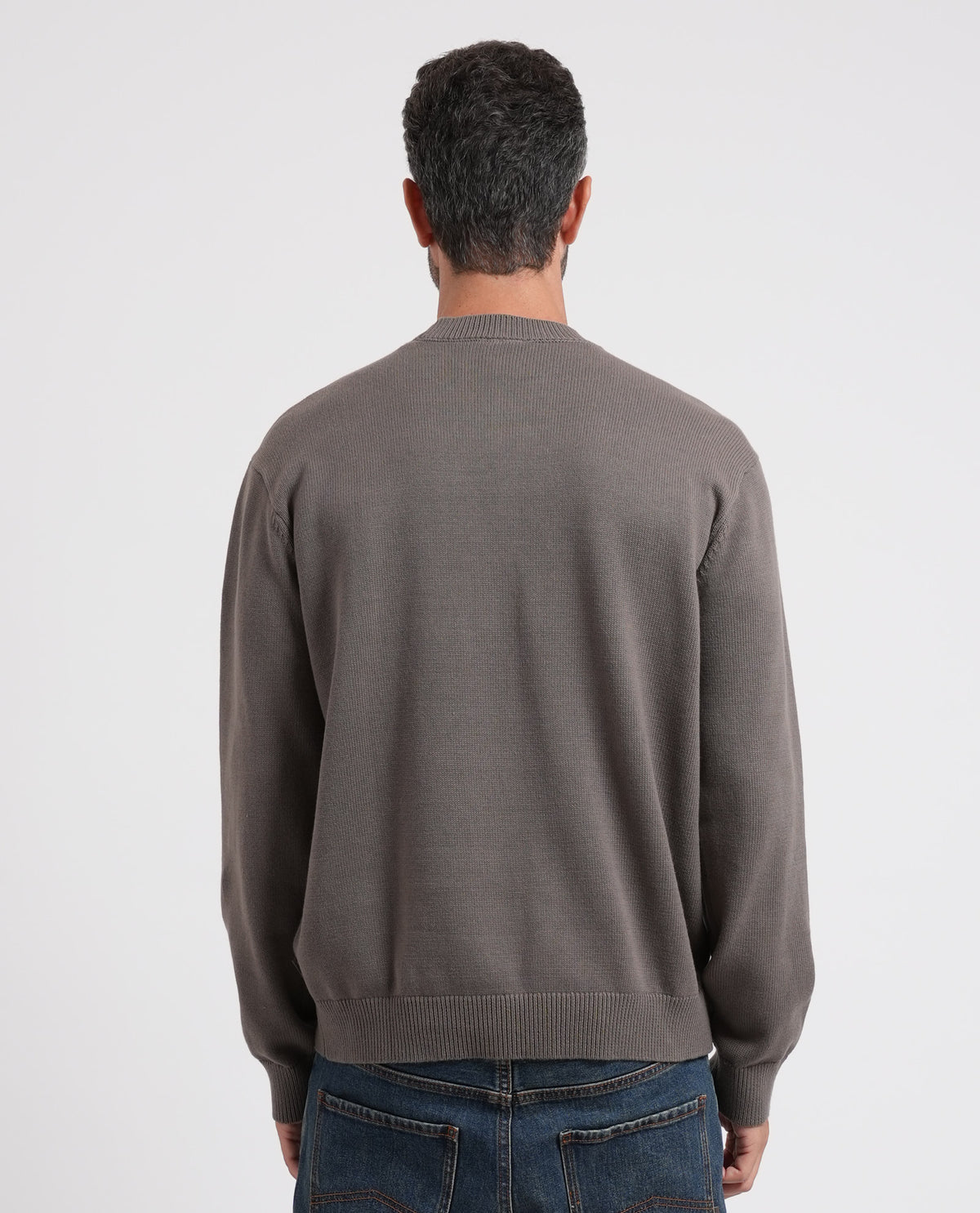 Maglia girocollo uomo AX con maxi logo 