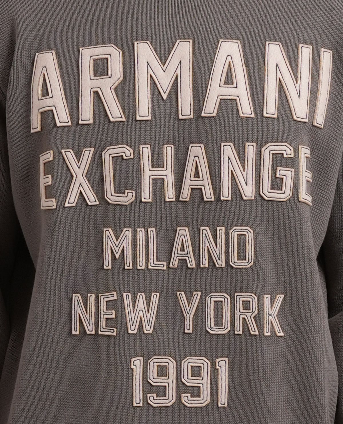 Maglia girocollo uomo AX con maxi logo 