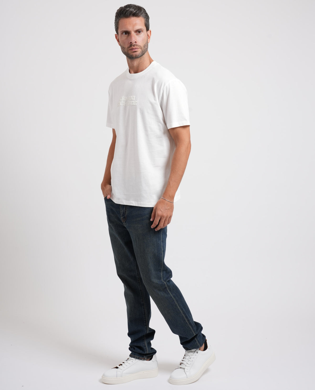 T-shirt uomo Armani Exchange regular fit 