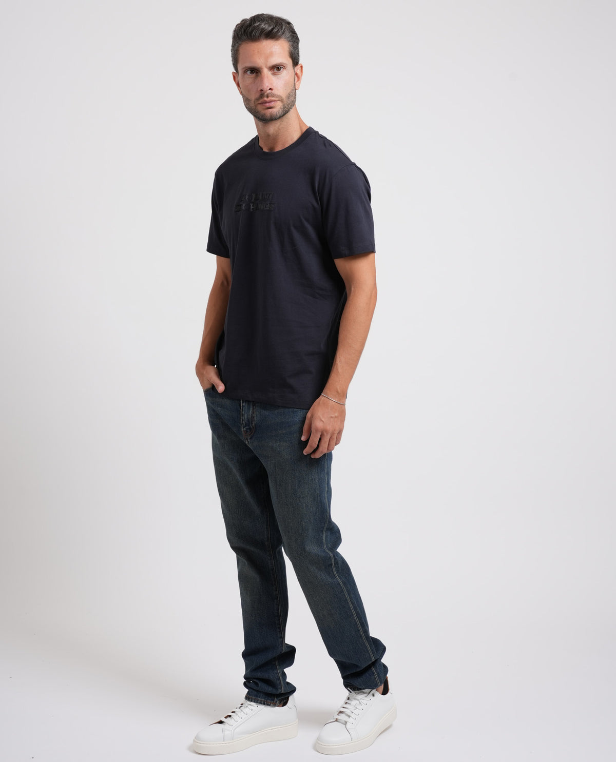 T-shirt uomo Armani Exchange regular fit 