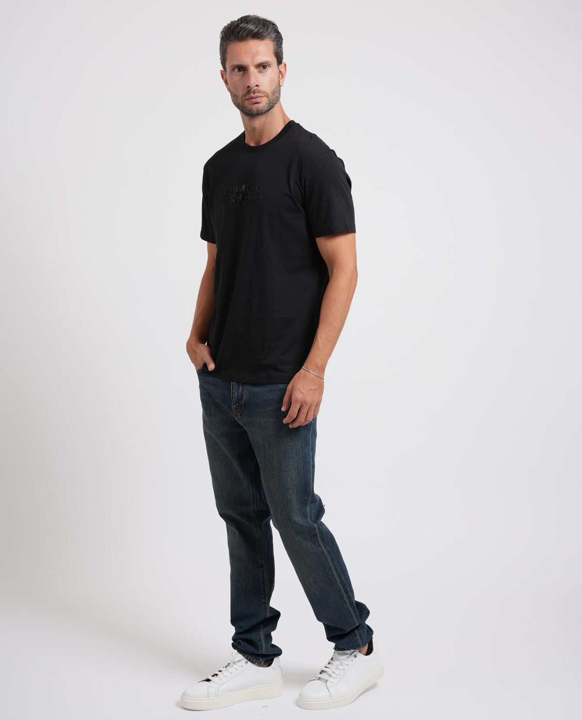 T-shirt uomo Armani Exchange regular fit 