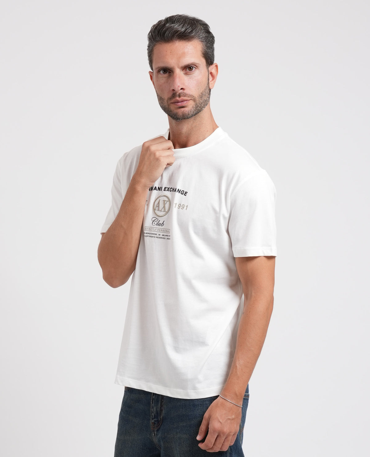 T-shirt uomo Armani Exchange regular fit 