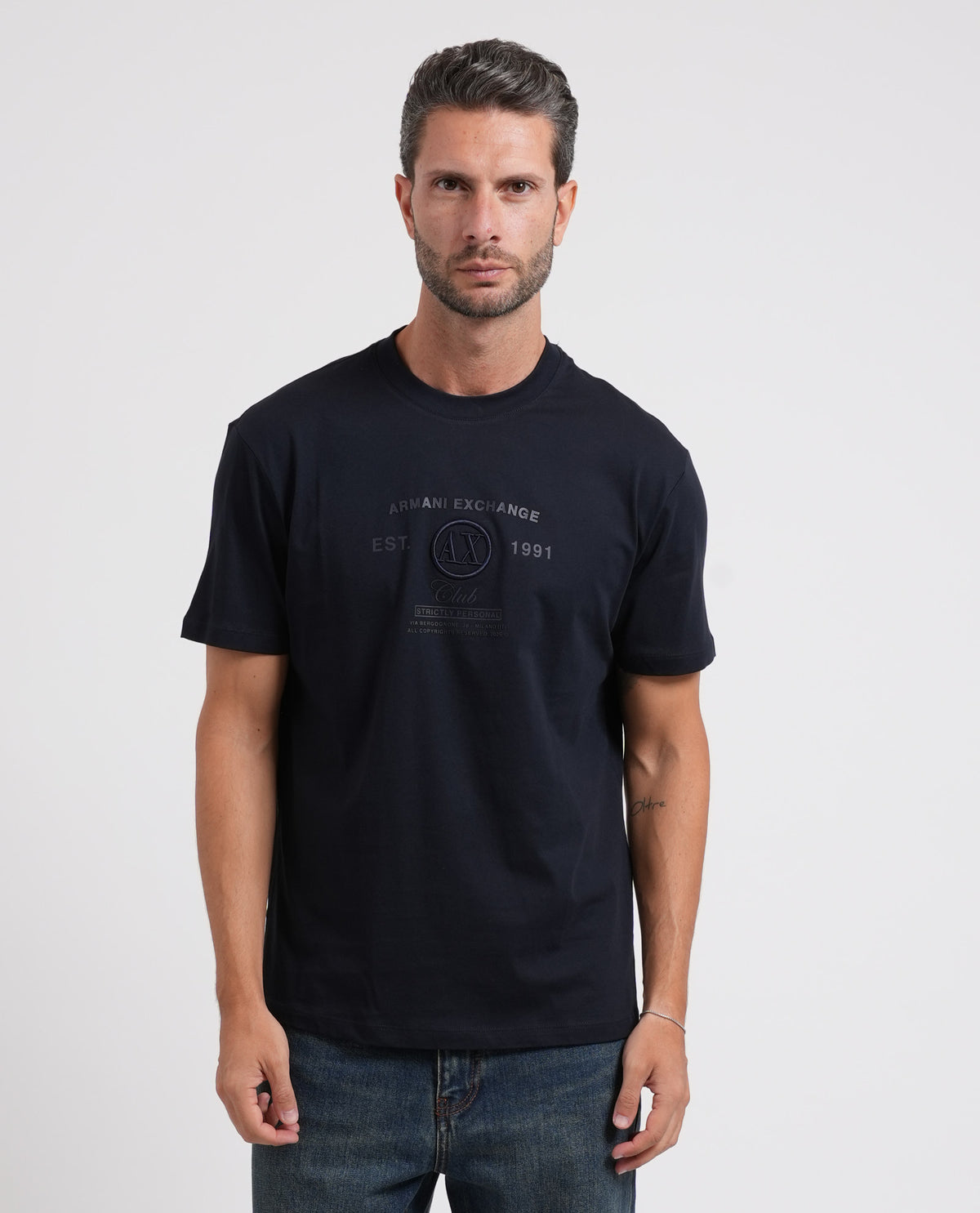 T-shirt uomo Armani Exchange regular fit 