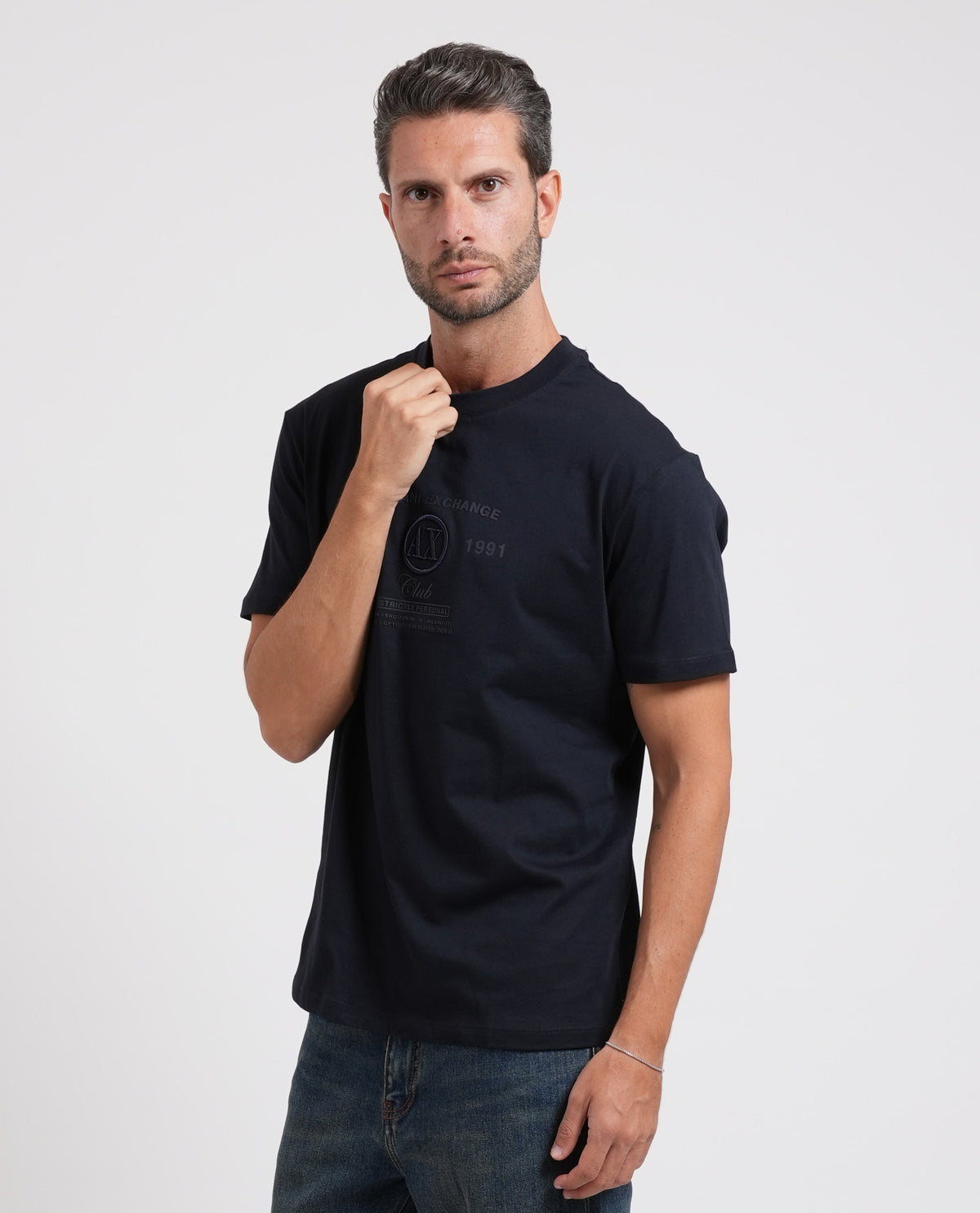 T-shirt uomo Armani Exchange regular fit 