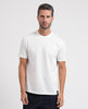 Armani crew neck t-shirt with logo label