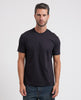Armani crew neck T-shirt with logo label