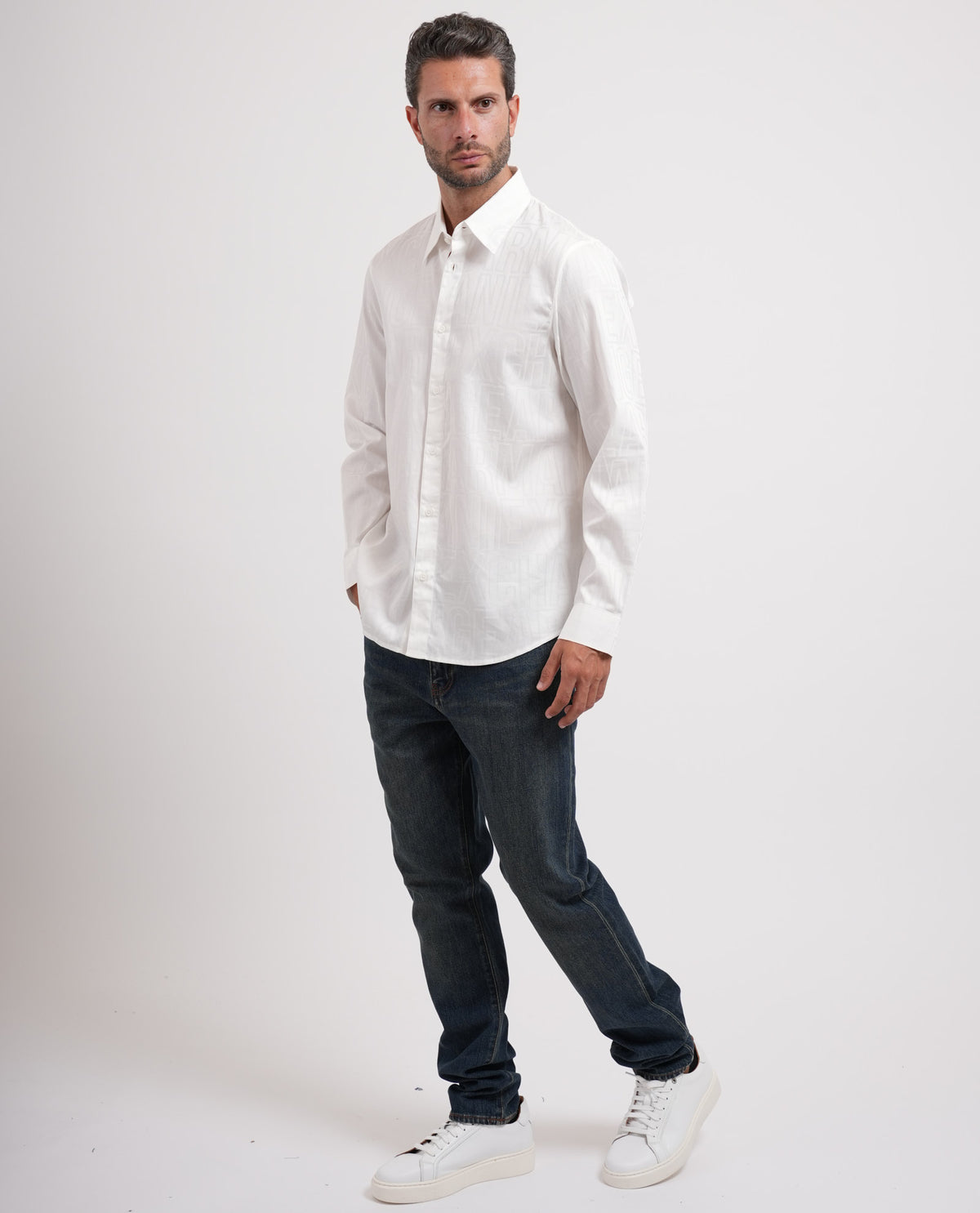 Camicia uomo AX regular fit in cotone 