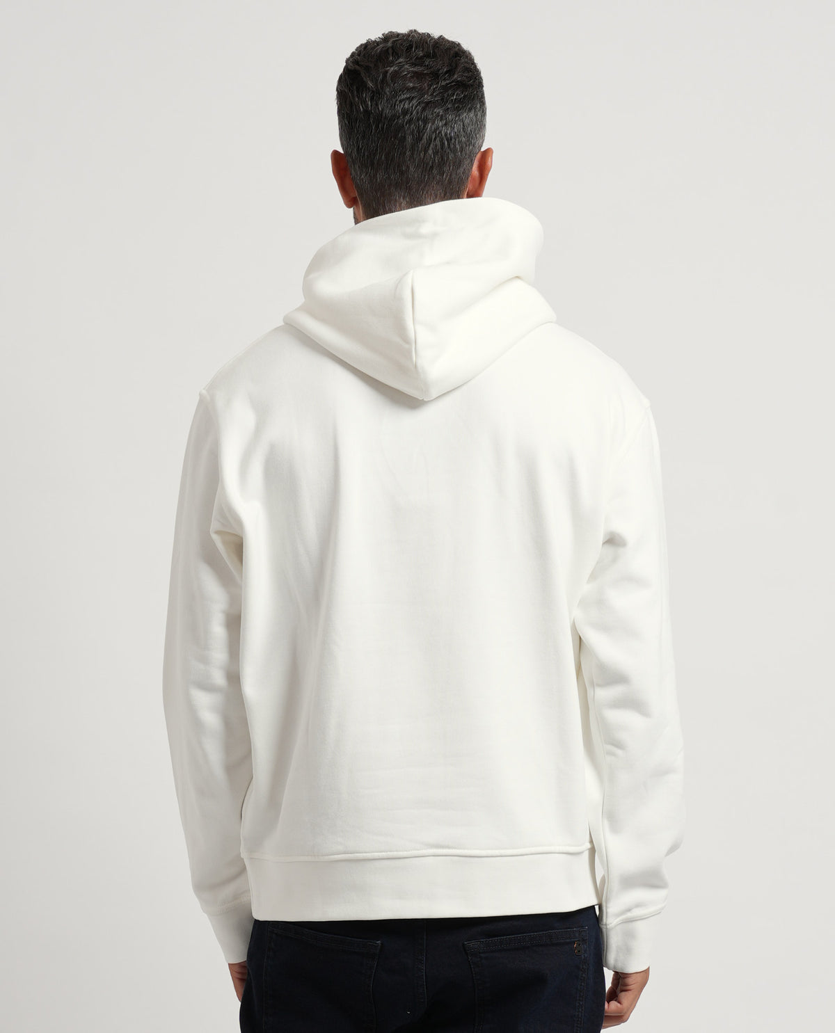 Felpa uomo AX con cappuccio e logo 