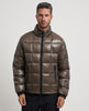 Piumino lucido uomo Armani Exchange trapuntato
