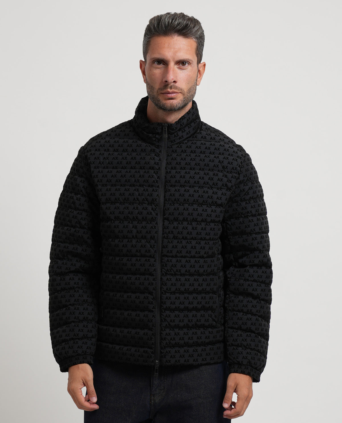 Giubbotto uomo Armani fullzip e collo alto 
