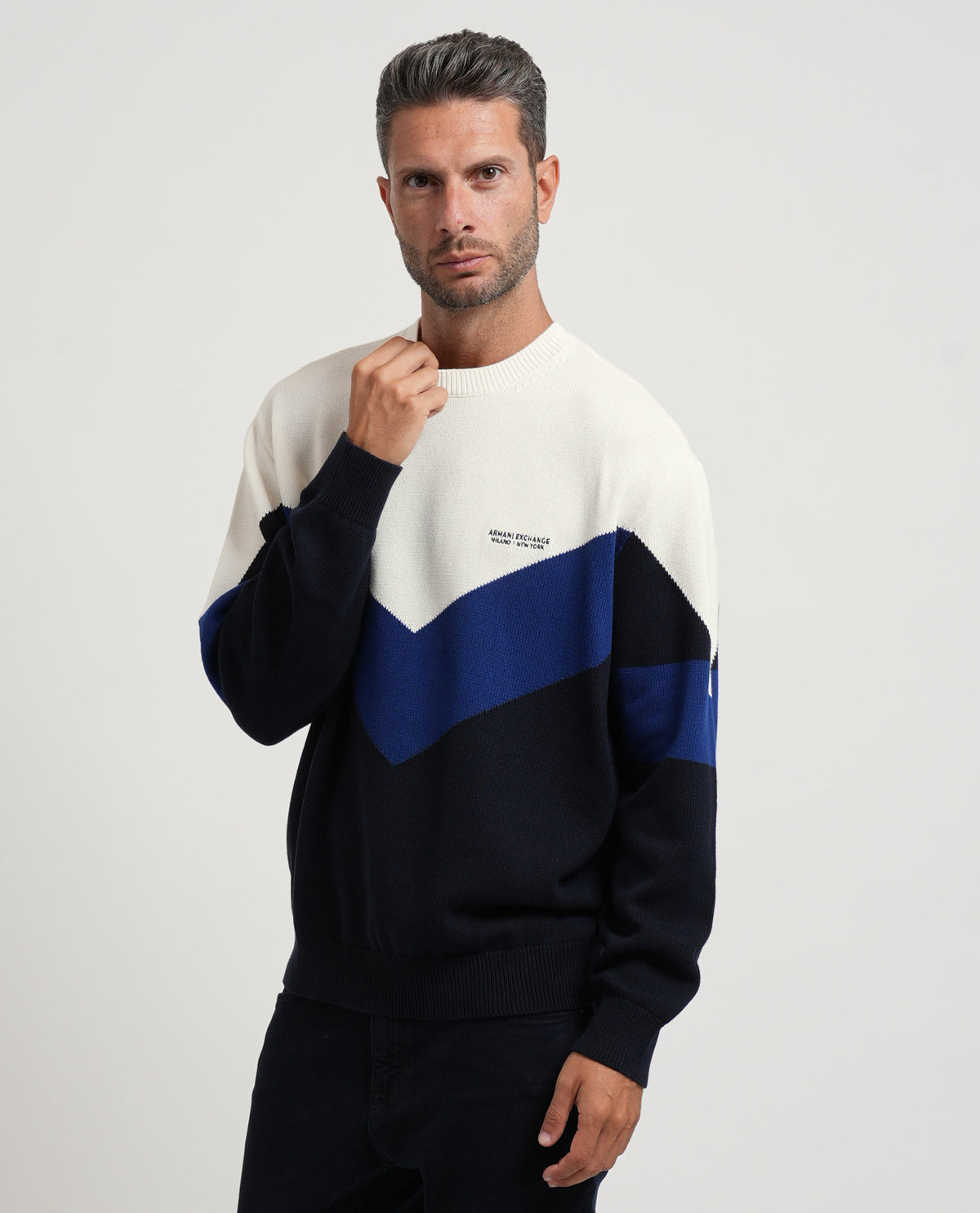 Pullover uomo Armani Exchange regular fit 