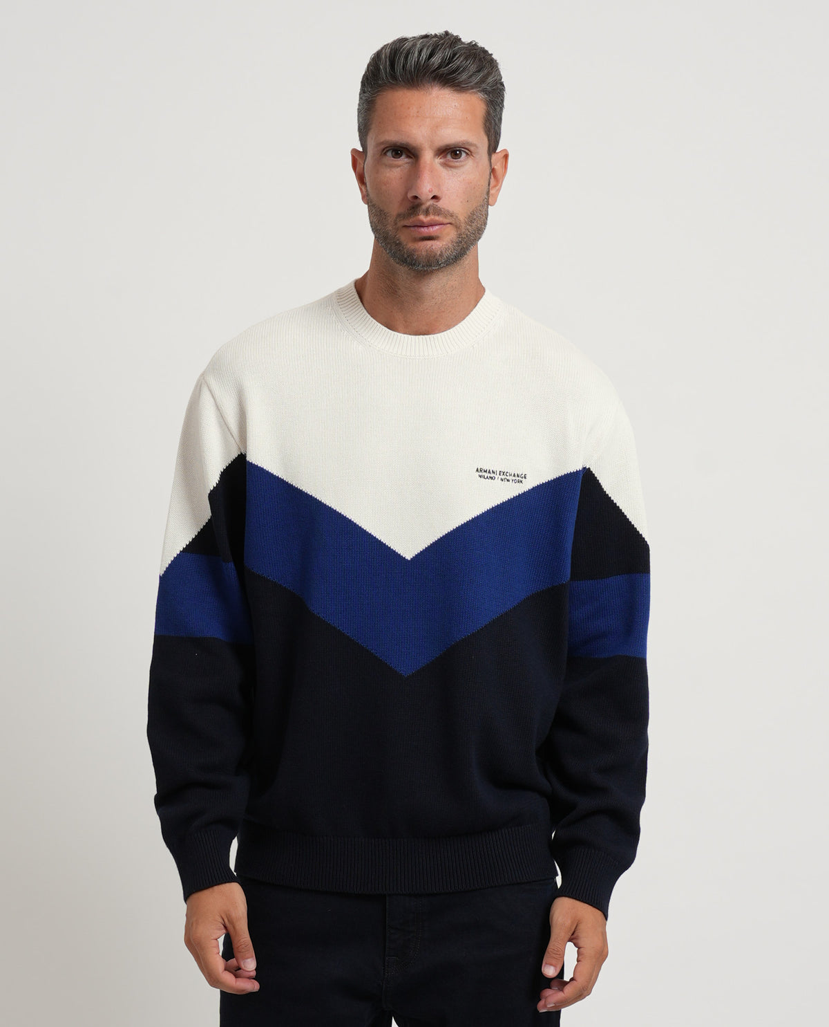Pullover uomo Armani Exchange regular fit 